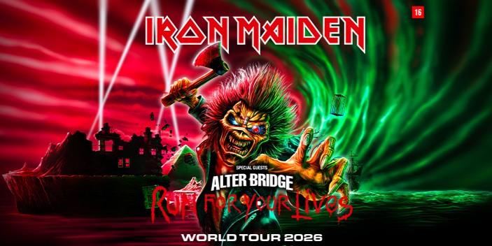 Iron Maiden - Run For Your Lives World Tour 2026